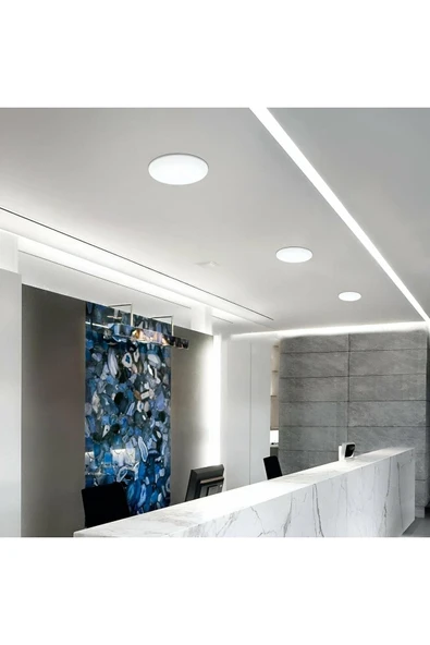 ekim aydınlatma 36 Watt, Beyaz Işık, Delik Çapı Ayarlanabilir Modern Tavan Armatürü - 3