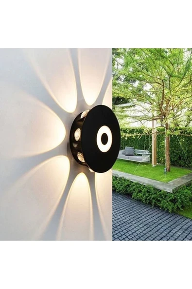 ekim aydınlatma 7 Watt Gün Işığı Ledli Dekoratif İç ve Dış Mekan Aplik, Modern Tasarım Armatür - 7