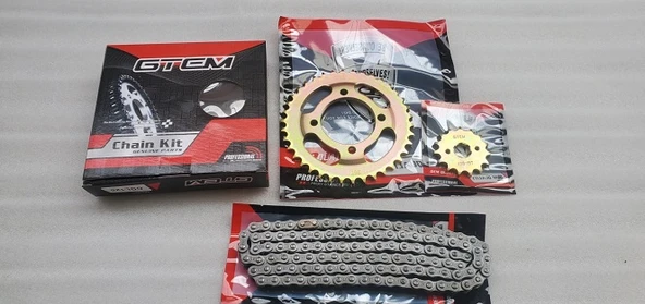 Honda CGL 125 Zincir Dişli Seti 116L 38T 15T ürün görseli