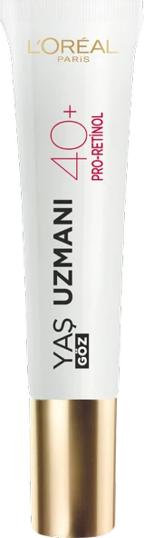 Loreal Paris STD Yaş Uzmanı 40+ Kırışıklık Karşıtı Aydınlatıcı Göz Kremi Klasik ürün görseli