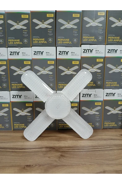 ekim aydınlatma 50 WATT KRİSTAL PERVANE LED AMPUL (BEYAZ IŞIK) - 1