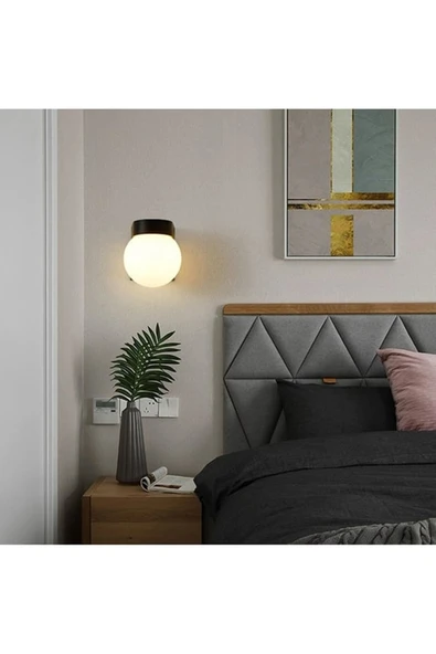 ekim aydınlatma 12 Watt Modern Tasarım Bahçe, Balkon, Banyo Apliği Günışığı Led Armatür Duvar Aplik - 2