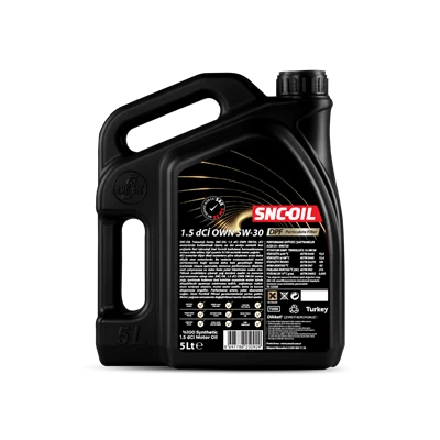 SNC-OIL 5W-30 Motor Yağı DPF Partiküllü 5 Litre - Resim 3