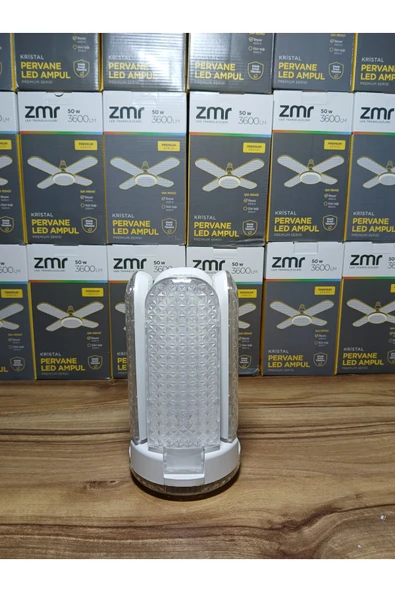 ekim aydınlatma 50 WATT KRİSTAL PERVANE LED AMPUL (BEYAZ IŞIK) - 4