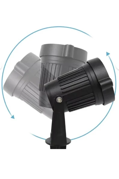 ekim aydınlatma YBH 110 Dış Mekan Çim Armatürü – 10W IP65 LED Bahçe Aydınlatma YEŞİL IŞIK - 5