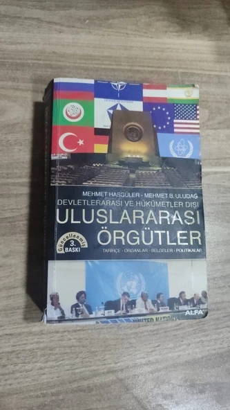 Uluslararası Örgütler Mehmet Hasgüler, Mehmet B. Uludağ ürün görseli