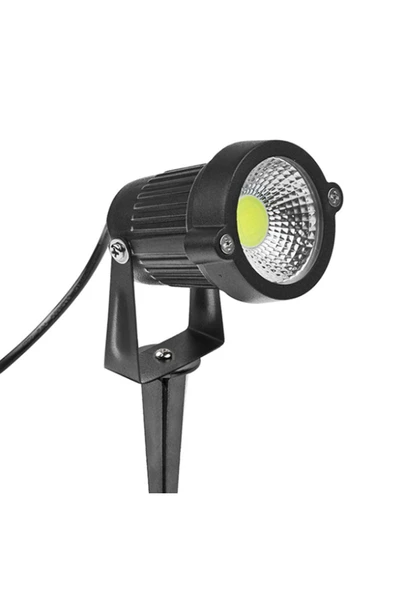 Ct 7300 5w Rozanslı Ve Kazıklı Bahçe Çim Aydınlatması Yeşil Işık - 2