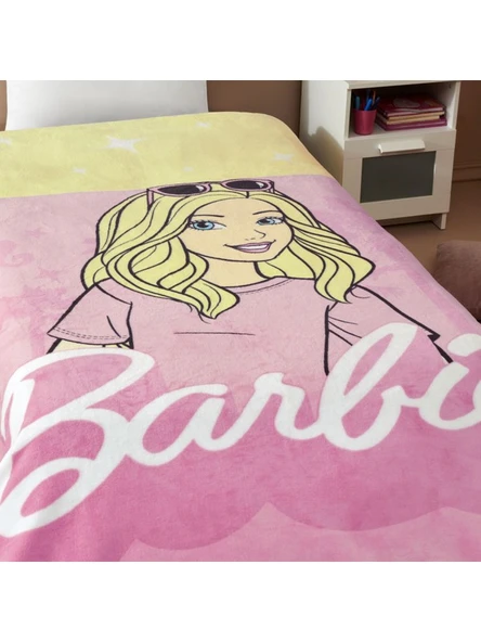Taç Barbie Malibu 160x220 cm Tek Kişilik Battaniye - 2