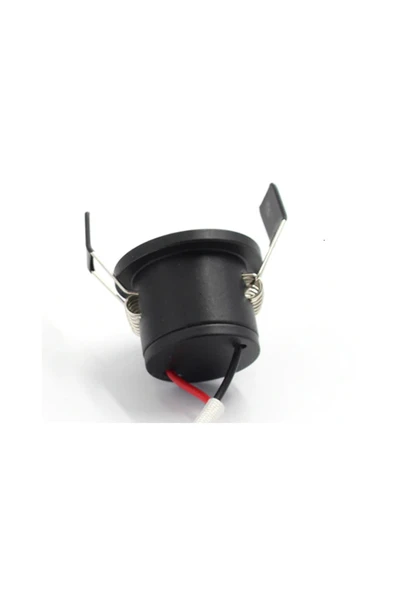 1,5 W Ledli Yıldız Spot Ct-5270 Siyah Kasa Günışığı - Resim 3