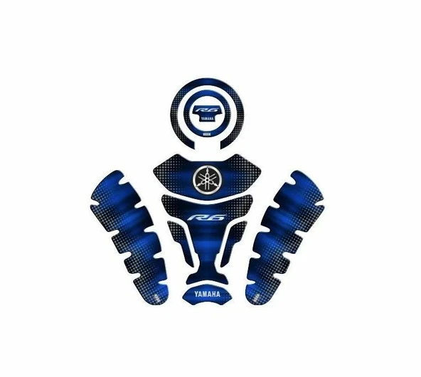 Yamaha R6 Uyumlu Tank Pad Set ürün görseli