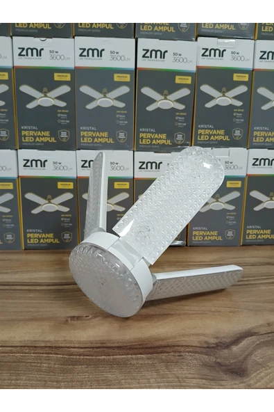 ekim aydınlatma 50 WATT KRİSTAL PERVANE LED AMPUL (BEYAZ IŞIK) - 3