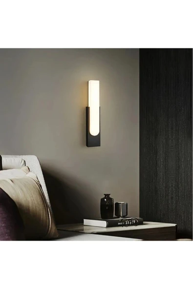 ekim aydınlatma 10 Watt, 3200 Kelvin Dekoratif Led Aplik, İç ve Dış Mekan Armatürü, Led Duvar Apliği - 5