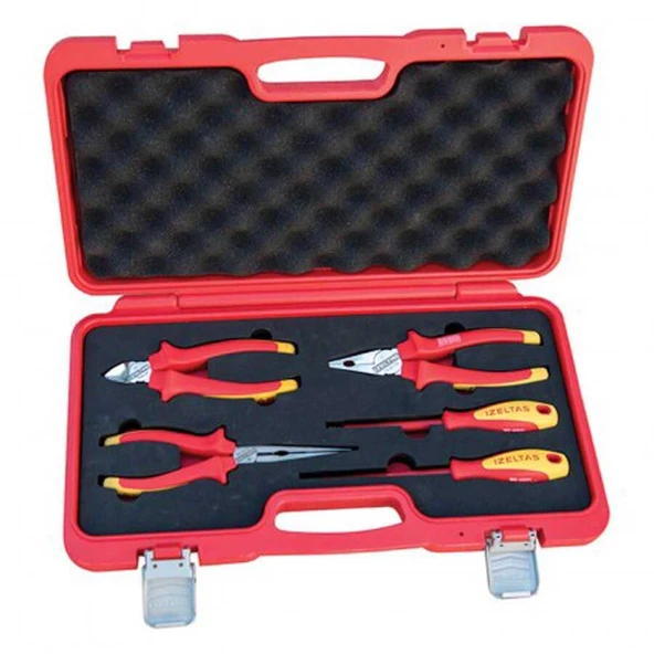 İzeltaş 5 Parça 1000V VDE İzoleli Elektrikçi Set - İZELTAŞ 8795006005 ürün görseli