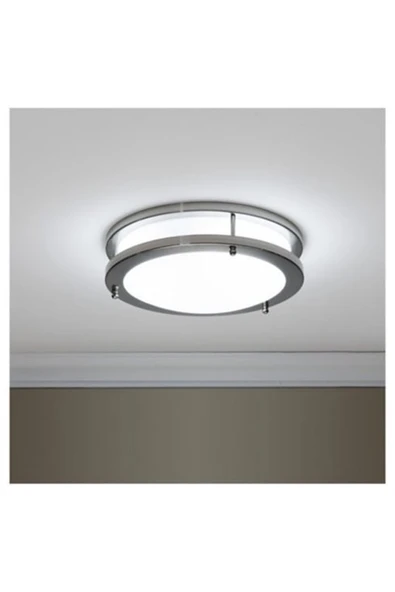 ekim aydınlatma Sıva Üstü 24 watt Led Armatür, Banyo, Balkon, Salon Tavan Ve Duvar Armatürü BEYAZ - 4