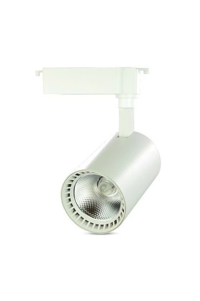 30 W Babil COB Led Ray Spot - Gün Işığı (3000K) - Beyaz Kasa - Monofaze - CT-5333BG - 1