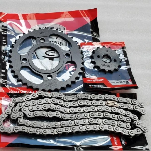 AGK Zincir Dişli Seti 116L 38T 15T ürün görseli