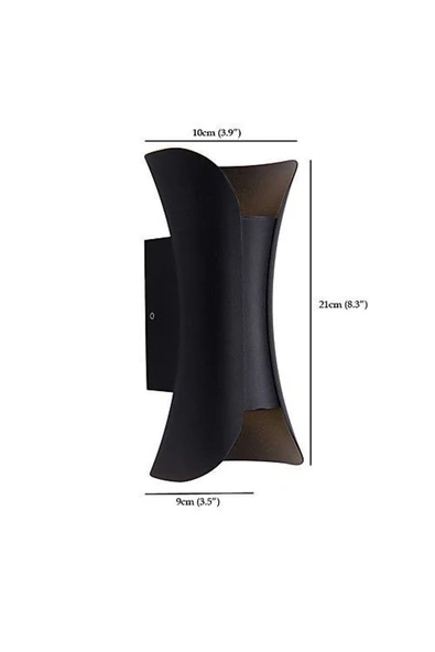 ekim aydınlatma 10 W Günışığı ledli dekoratif modern tasarım aplik - 2