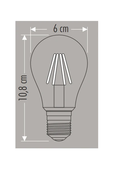 8 Watt Led Ampul Ct-4217 Günışığı Renk - 2