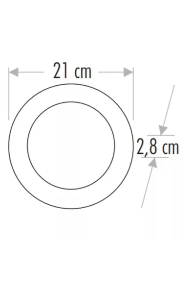 Ct-5235 Sıva Üstü Led Panel 18w Günışığı - 2