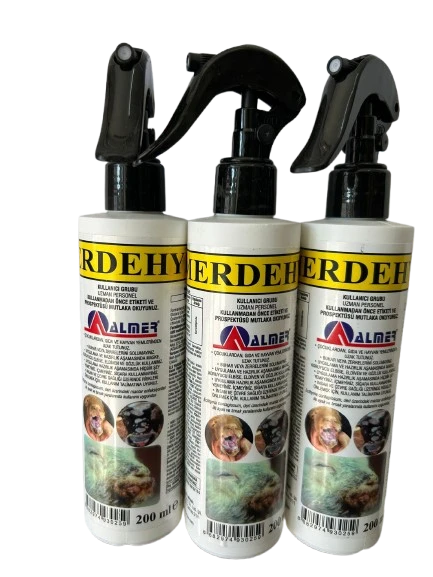 Almerdehit inek sığır koyun şap spreyi 200 ml - Resim 3