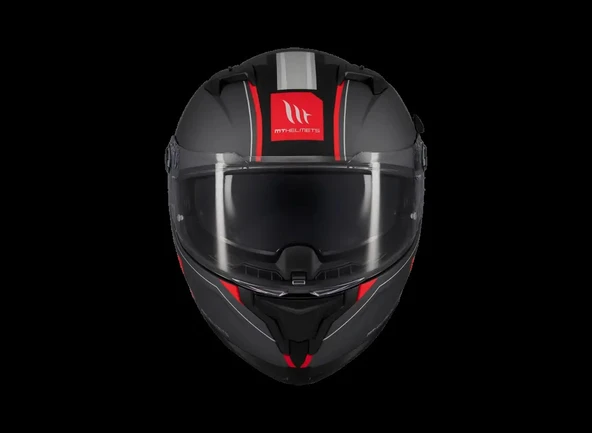 KASK MT BRAKER SV CHARM B5 MAT KIRMIZI - 2