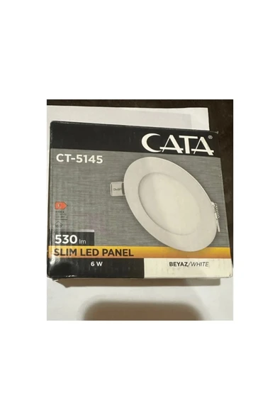 CT-5145 6W 6400K (Beyaz Işık) Sıva Altı Led Panel - 2