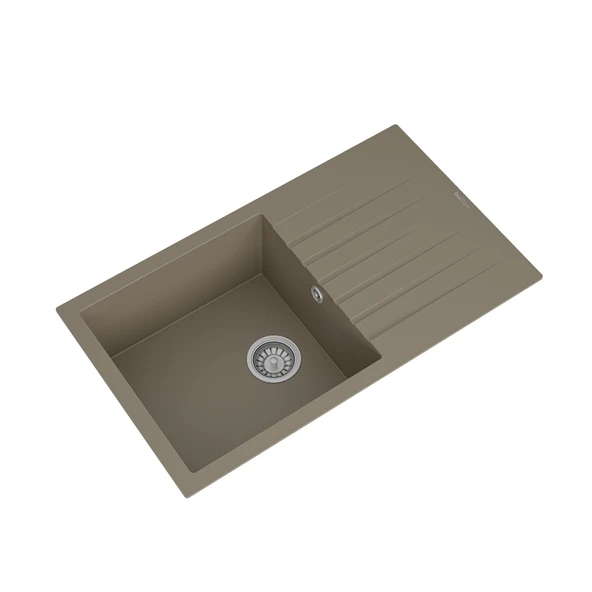 Real Stone P014 Loadikya 86 Xl Cappuccıno Granit Mutfak Eviyesi 86 x 50 cm - 2