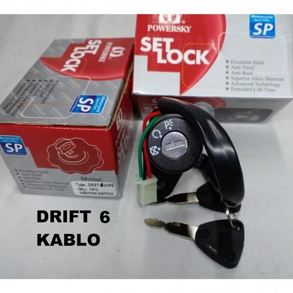 Mondial Drift 6 Kablo Tek Kontak ürün görseli