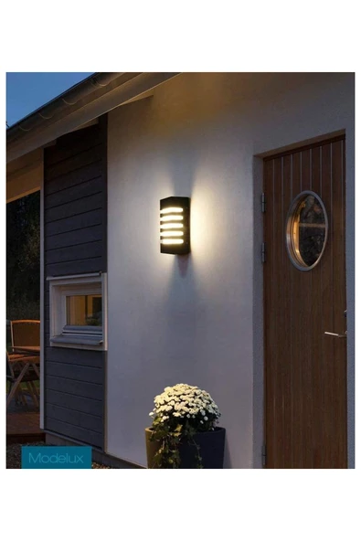 Ekim Aydınlatma 24 Watt Ledli Oval Çerçeveli Radar Sensörlü Aplik, Banyo, Teras, Veranda, Balkon, - 2