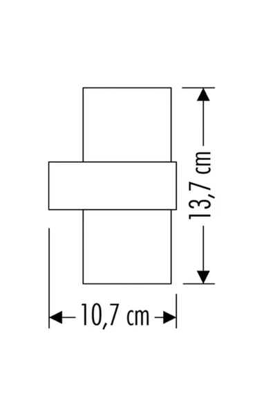 ekim aydınlatma 10w Dekoratif Modern Stil Led Duvar Aplik, Bahçe Duvar Armatürü, Modern Aplik - 3