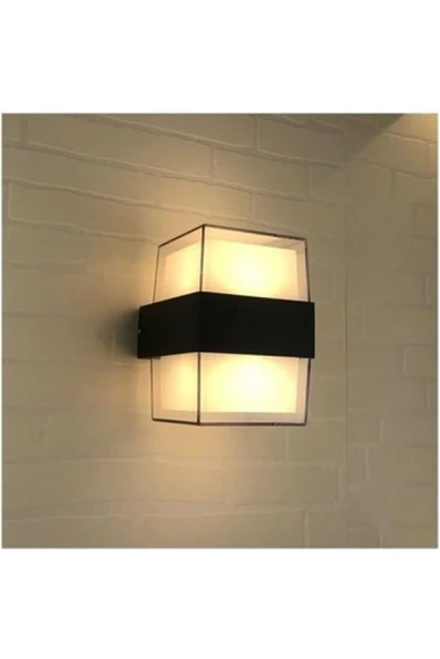 Bora Küp Led Duvar Aplik 12w 3200K Günışığı IP54 Çift Taraflı - 1