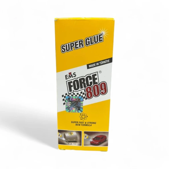 Ems Force 809 Süper Hızlı ve Kuvvetli Yapıştırıcı Koyu Kıvamlı 50 gr - 3
