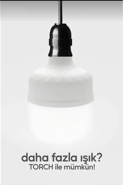 ekim aydınlatma 40 W BEYAZ TORCH AMPUL E27 DUYLU TASARRUFLU - 5