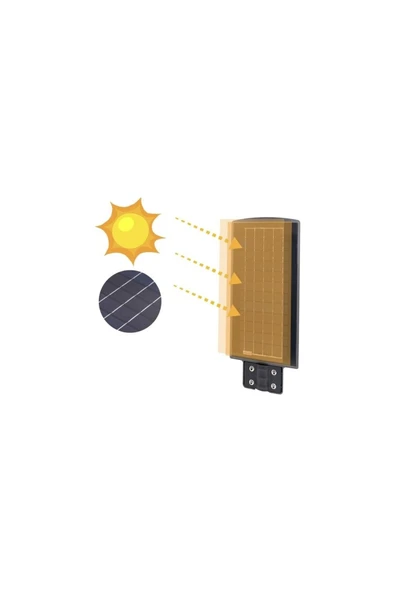 250w Solar Sokak Armatürü Sensörlü Ct-4641 - 2