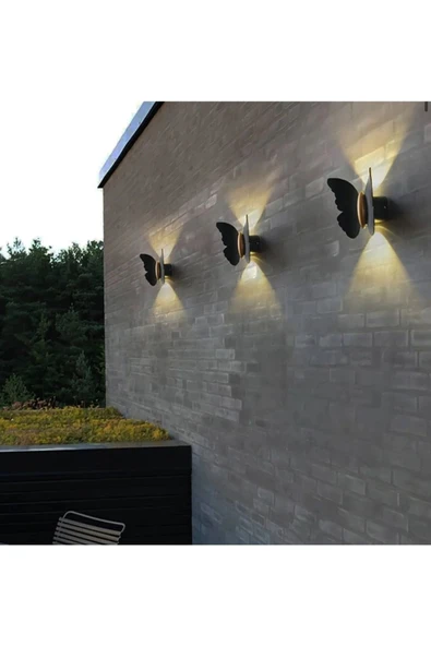 ekim aydınlatma ECN-5080 KELEBEK LED DUVAR APLİK 6W 3000K - 5