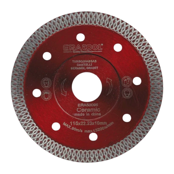 Fixonic Eratool ERA50095 115mm Hassas İnce Dantelli Elmas Testere ürün görseli 1