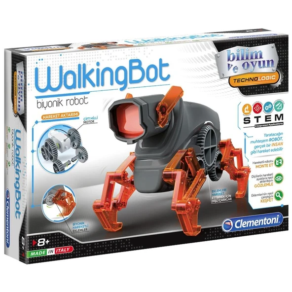 Clementoni Robotik Laboratuvarı - Walkingbot - 64441 ürün görseli