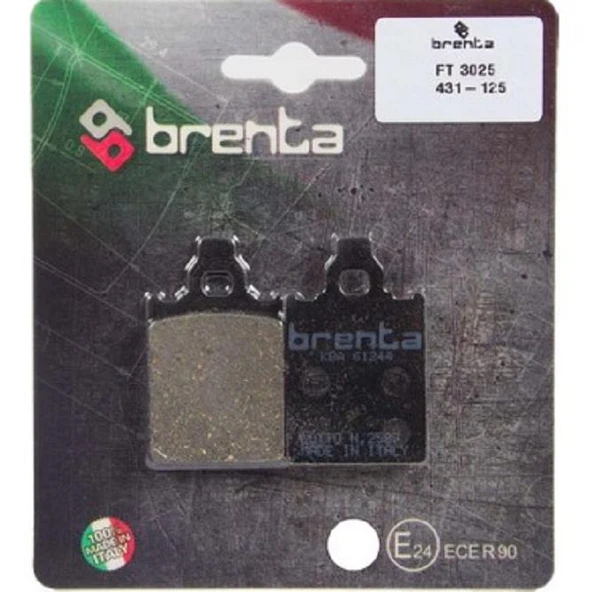 Brenta Ft 3025 Organik Disk Fren Balata ürün görseli