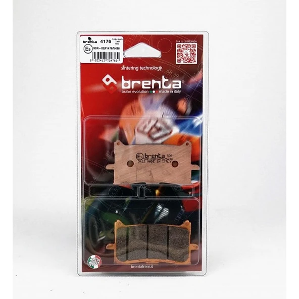 Brenta Ft 4176 Sinter Metal Disk Fren Balata ürün görseli