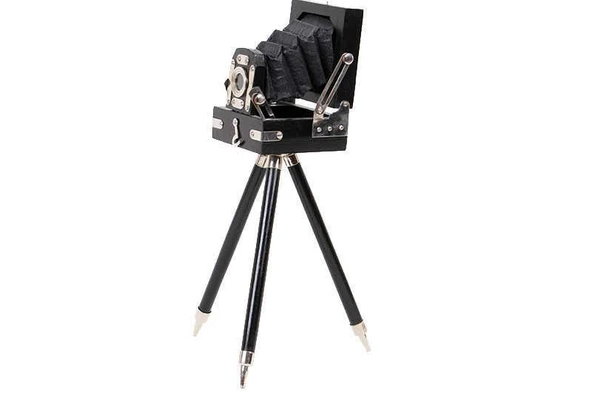Kamera Tripod Modelli Vintage Dekoratif Hediyelik - 2