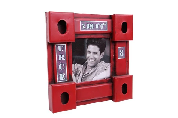 Dekoratif Metal Çerçeve Konteyner Temalı Hediyelik - Resim 2