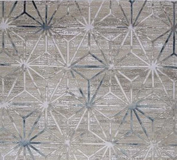 Gabardin Halı Armina Serisi 2023 Mavi Salon Oturma Yatak Odası Halısı - Resim 2