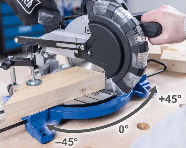 GÖNYE KESME TESTERE HM210L 210MM  SCHEPPACH - 3