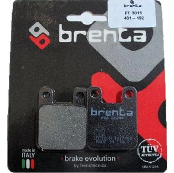 Brenta Ft 3015 Organik Disk Fren Balata ürün görseli