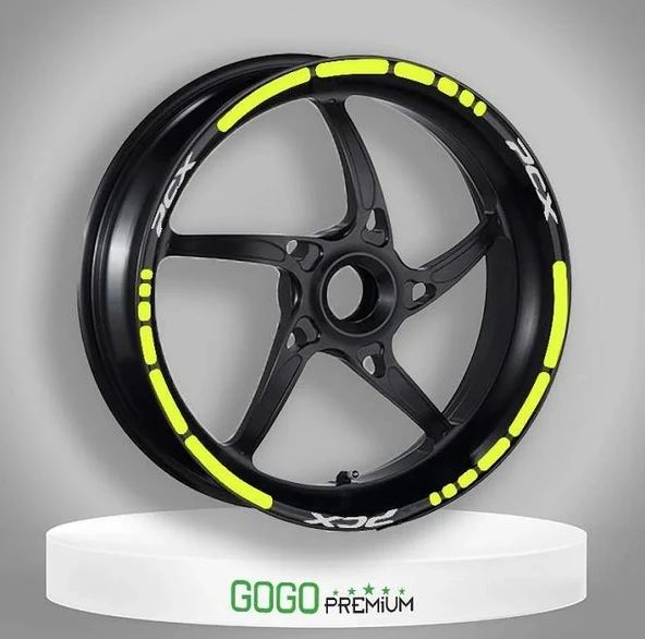 Honda PCX Florasan Sarı I Jant Şeridi ürün görseli