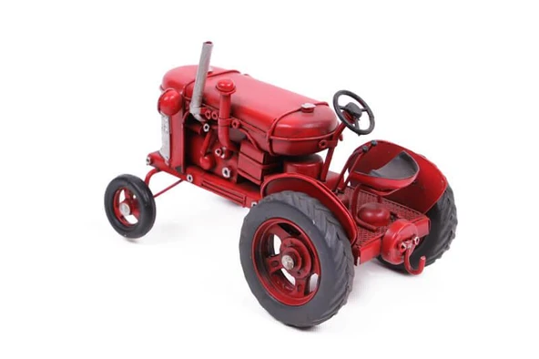 Dekoratif Metal Traktör Vintage Hediyelik - Resim 3