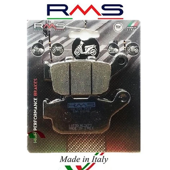 RMS 510-2610 Organik Disk Fren Balata ürün görseli