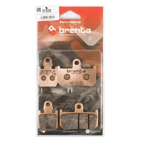 Brenta Ft 4118 Sinter Metal Disk Fren Balata ürün görseli
