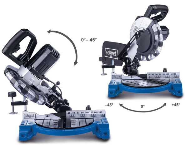 GÖNYE KESME TESTERE HM210L 210MM  SCHEPPACH - 2