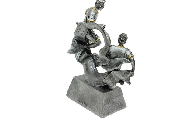 Biblo 2 Futbolcu Dekoratif Hediyelik - Resim 5